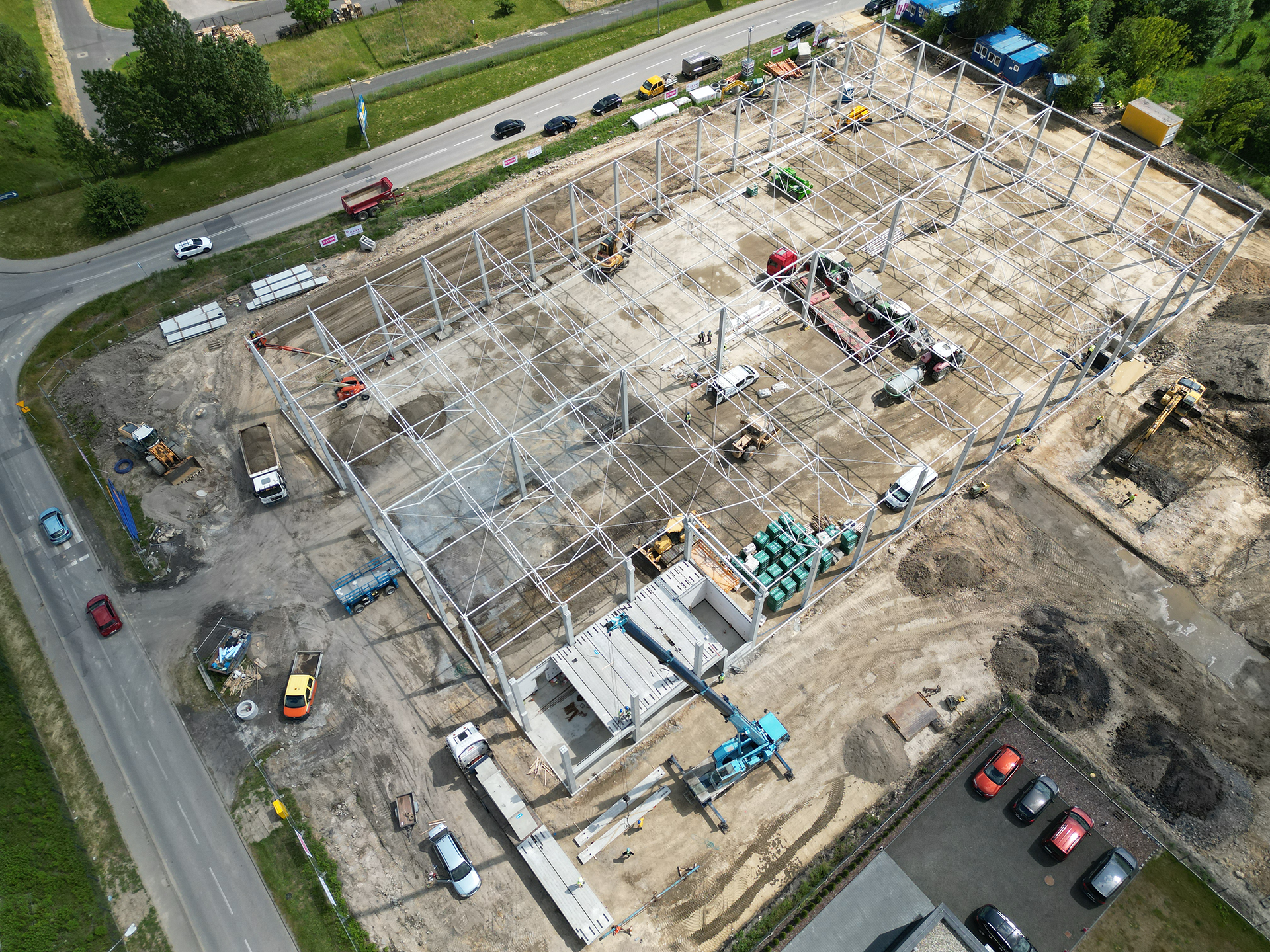 Budowa obiektów przemysłowych i magazynowych