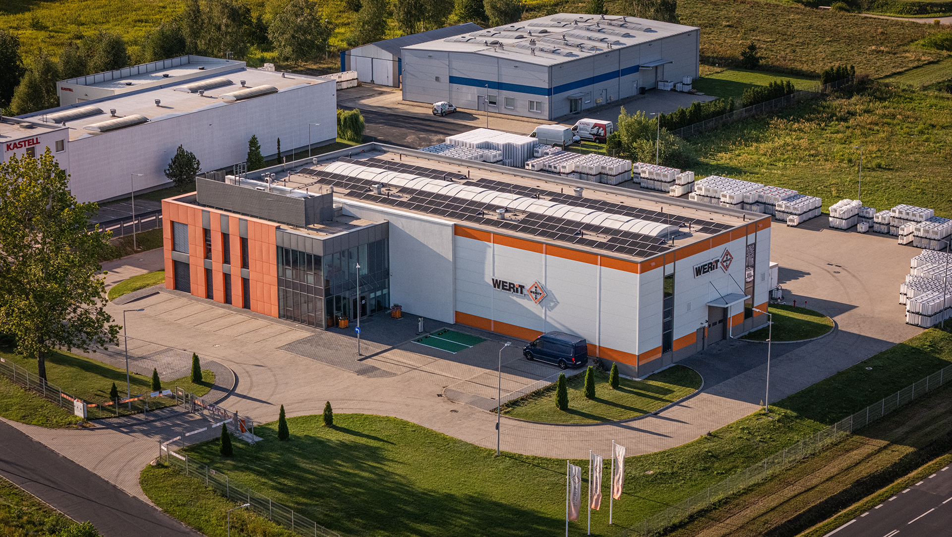 Hala produkcyjno-magazynowa – Werit, Błonie